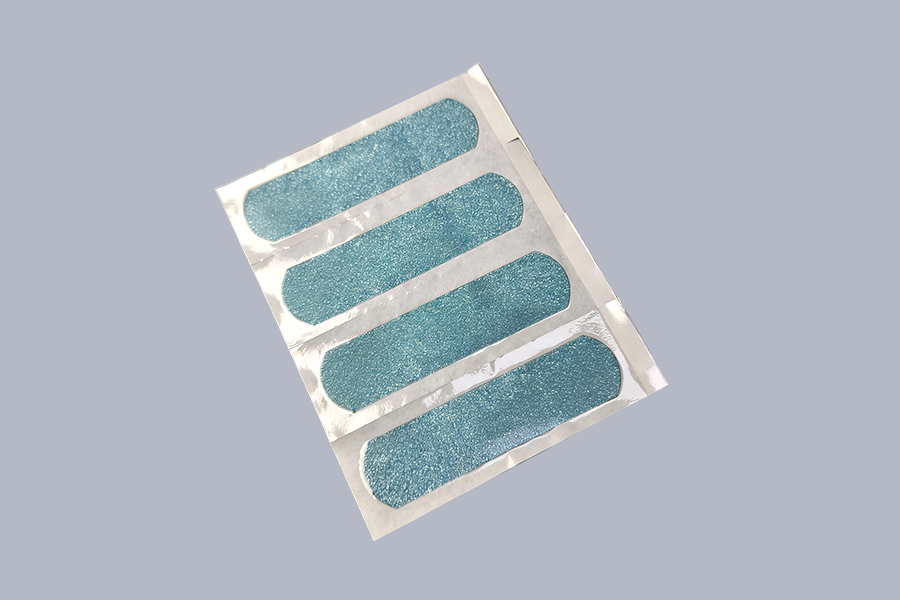 لاصقة زينة لامعة مقاس 7 سم × 2 سم